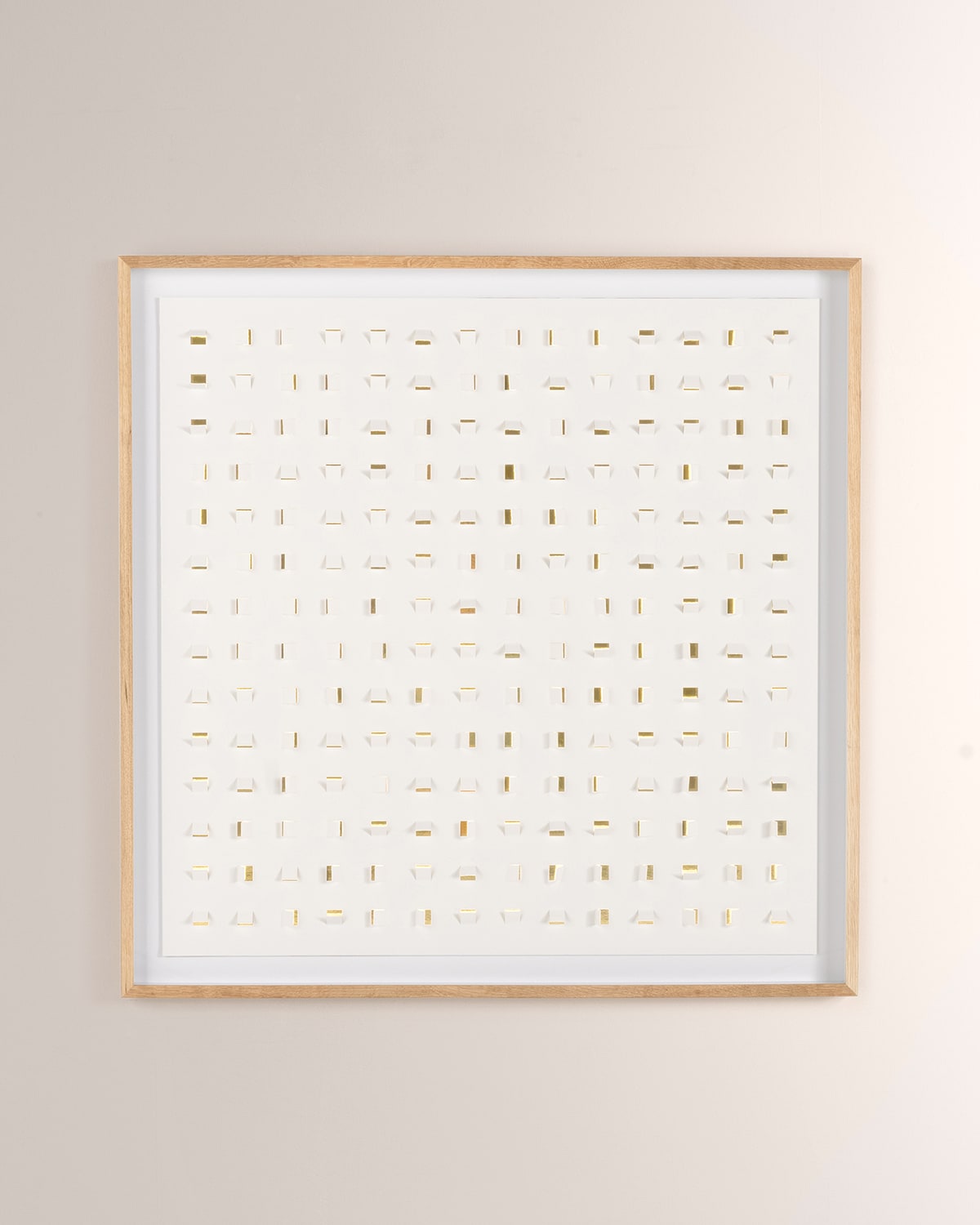 Four Hands Art Studio See Through Gold Giclee By  In White