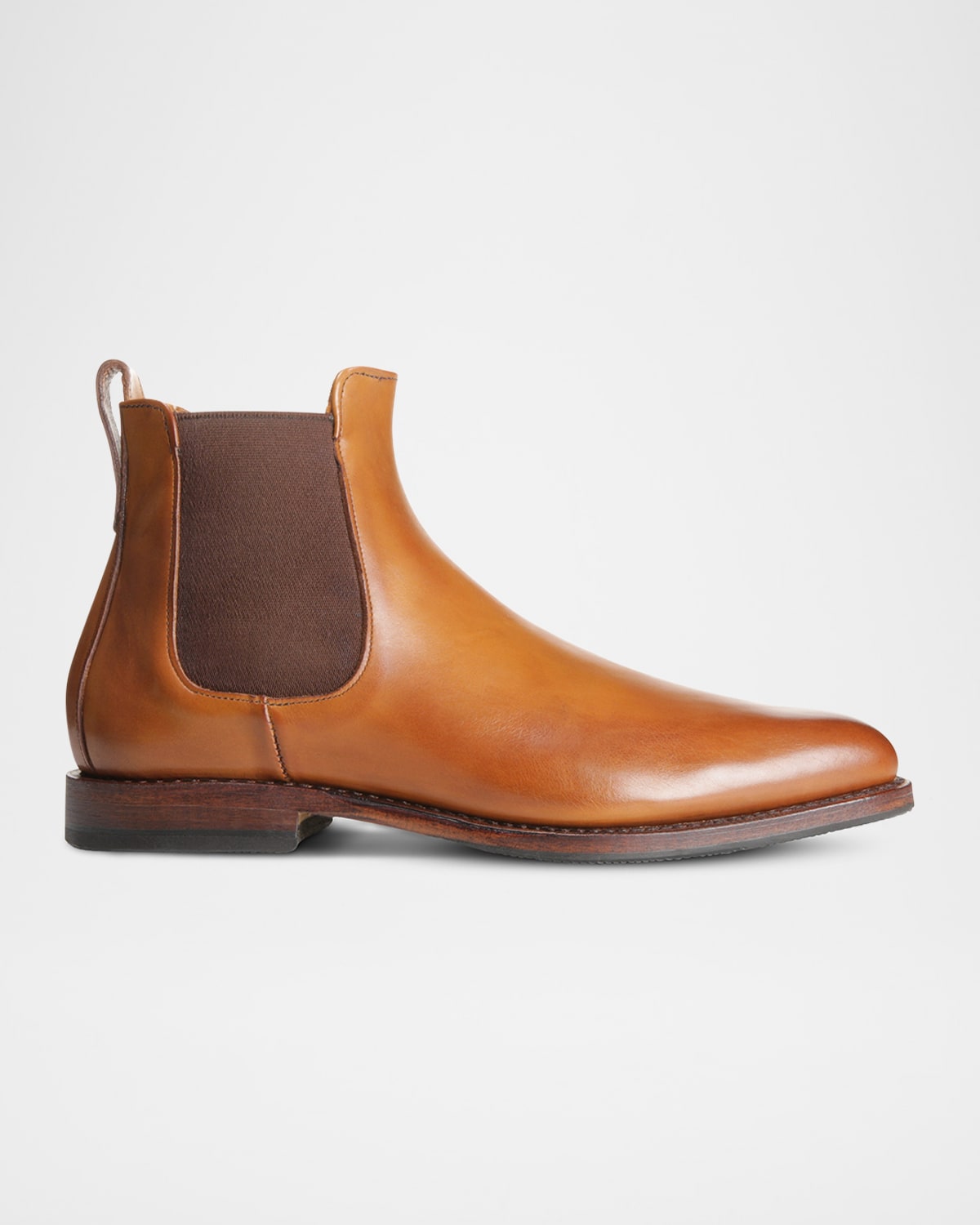 Shop Allen Edmonds Men's Liverpool Leather Chelsea Boots In Walnut