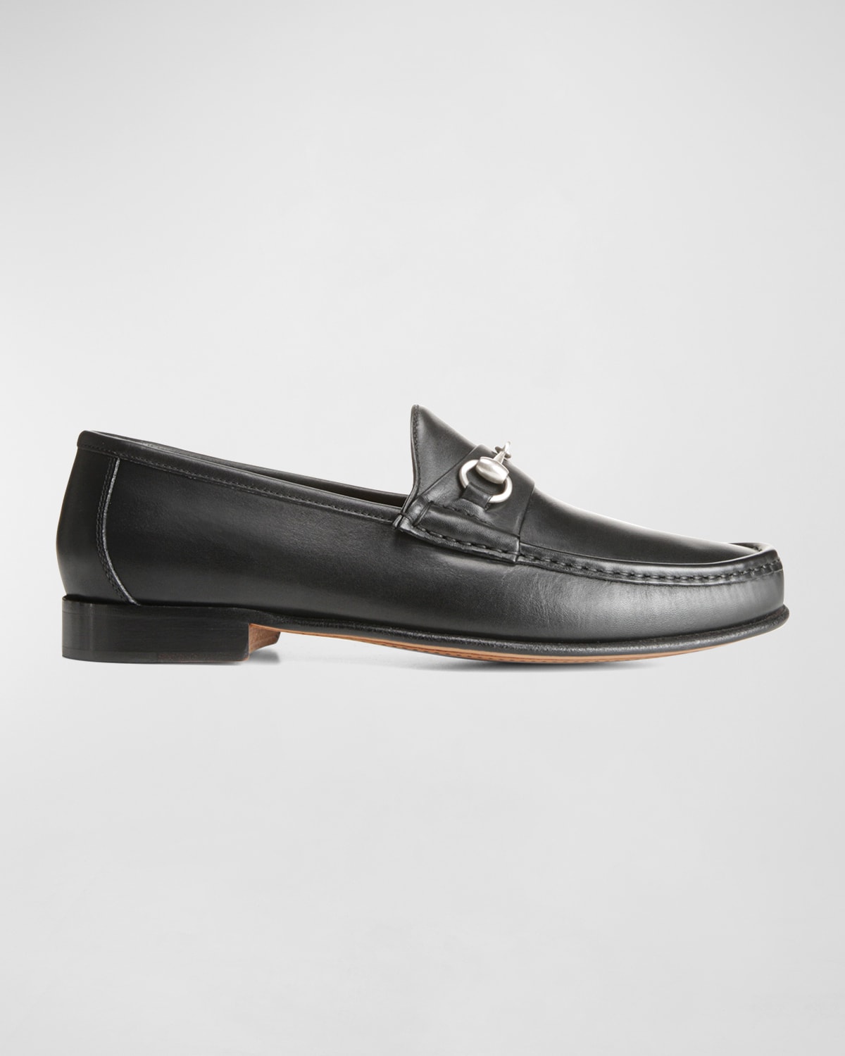 Shop Allen Edmonds Men's Verona Ii Leather Loafers In Black Leather