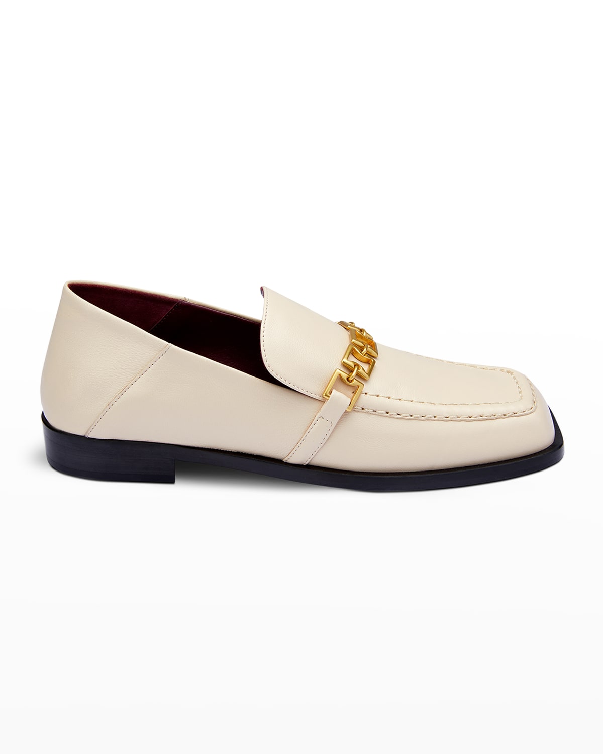 MANU ATELIER The Tap Napa Chain Loafers