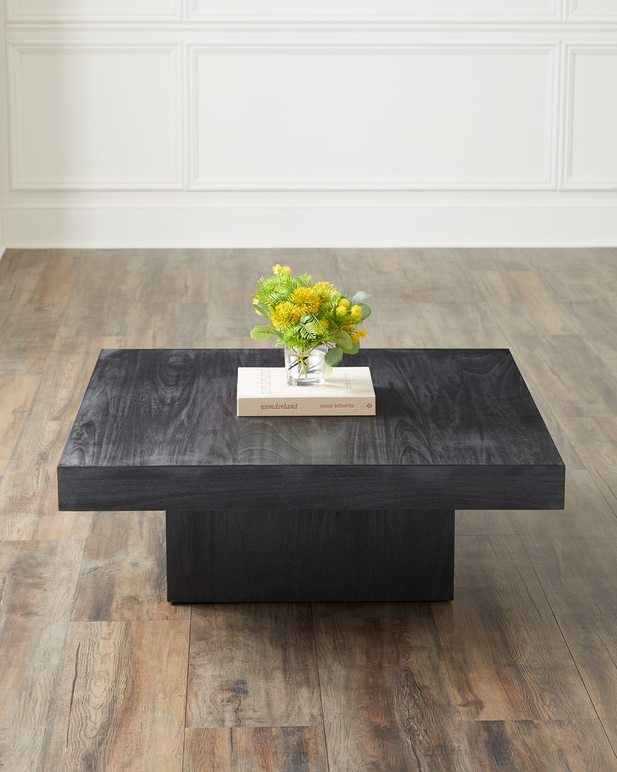 Shop Katherine Noble By Bmc Ainsley Coffee Table In Dusty Black