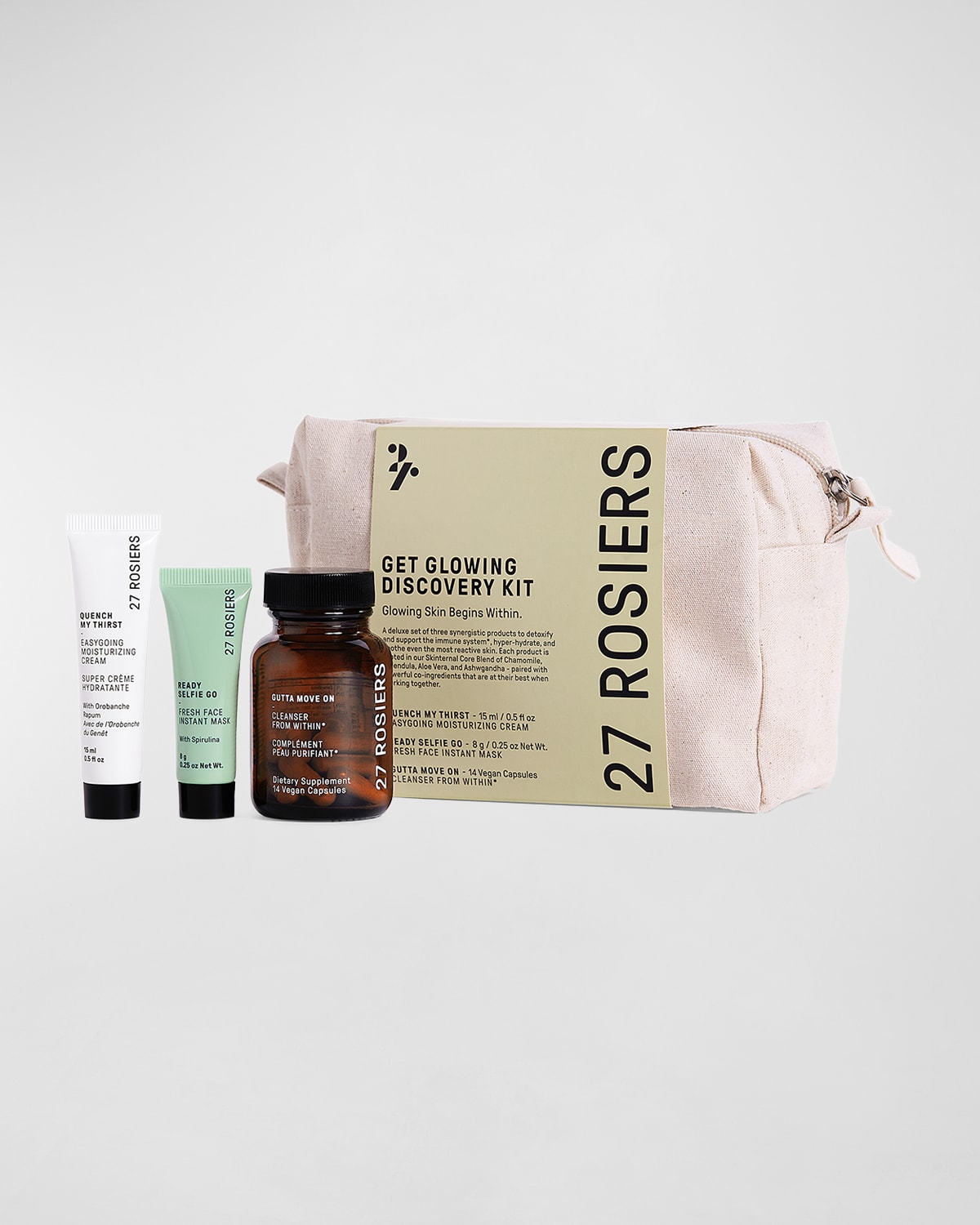 Shop 27 Rosiers Get Glowing Discovery Kit