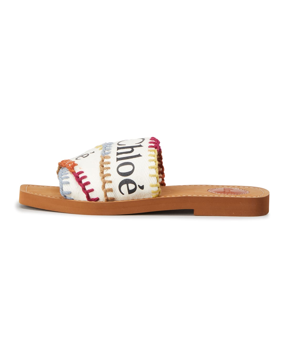 Chloe logo slide sandal cheap