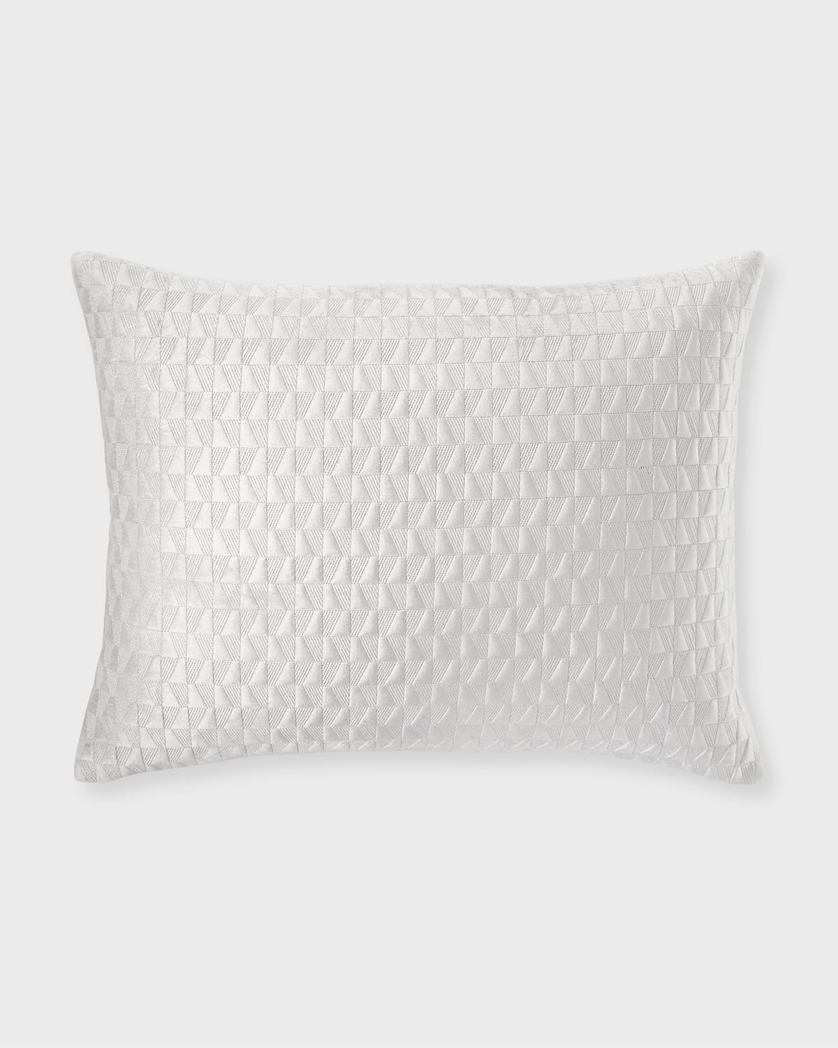 Callisto Home Marconi Geometric Velvet King Sham