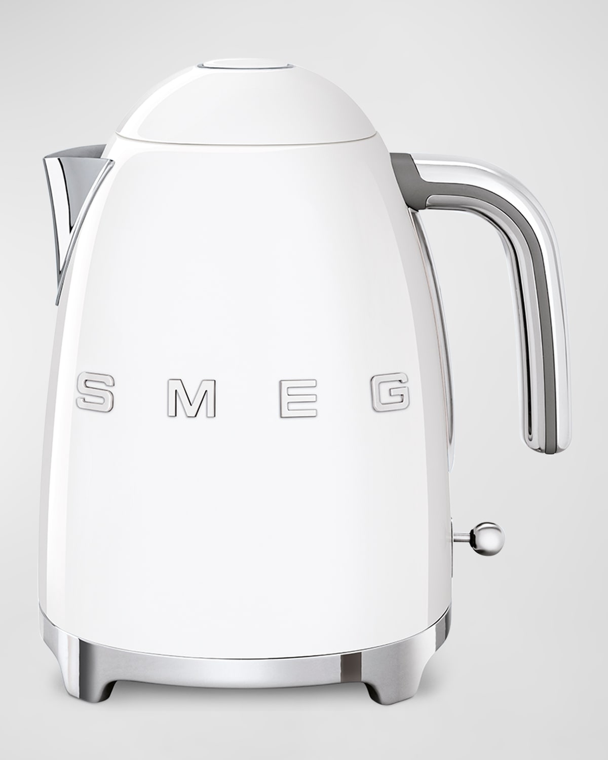 Smeg Retro Electric Kettle, Polished White