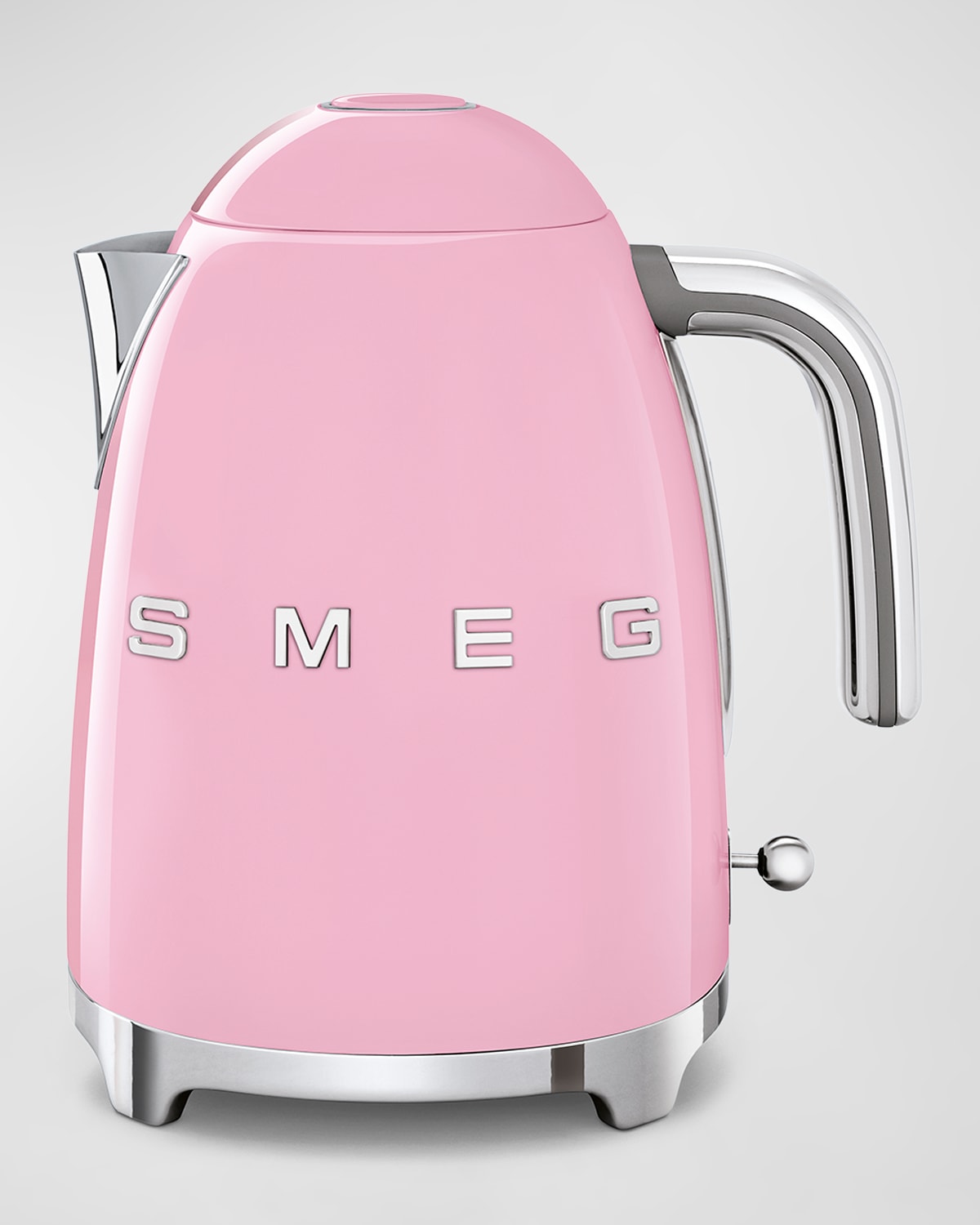 Smeg Retro Variable Temperature Kettle In Pink