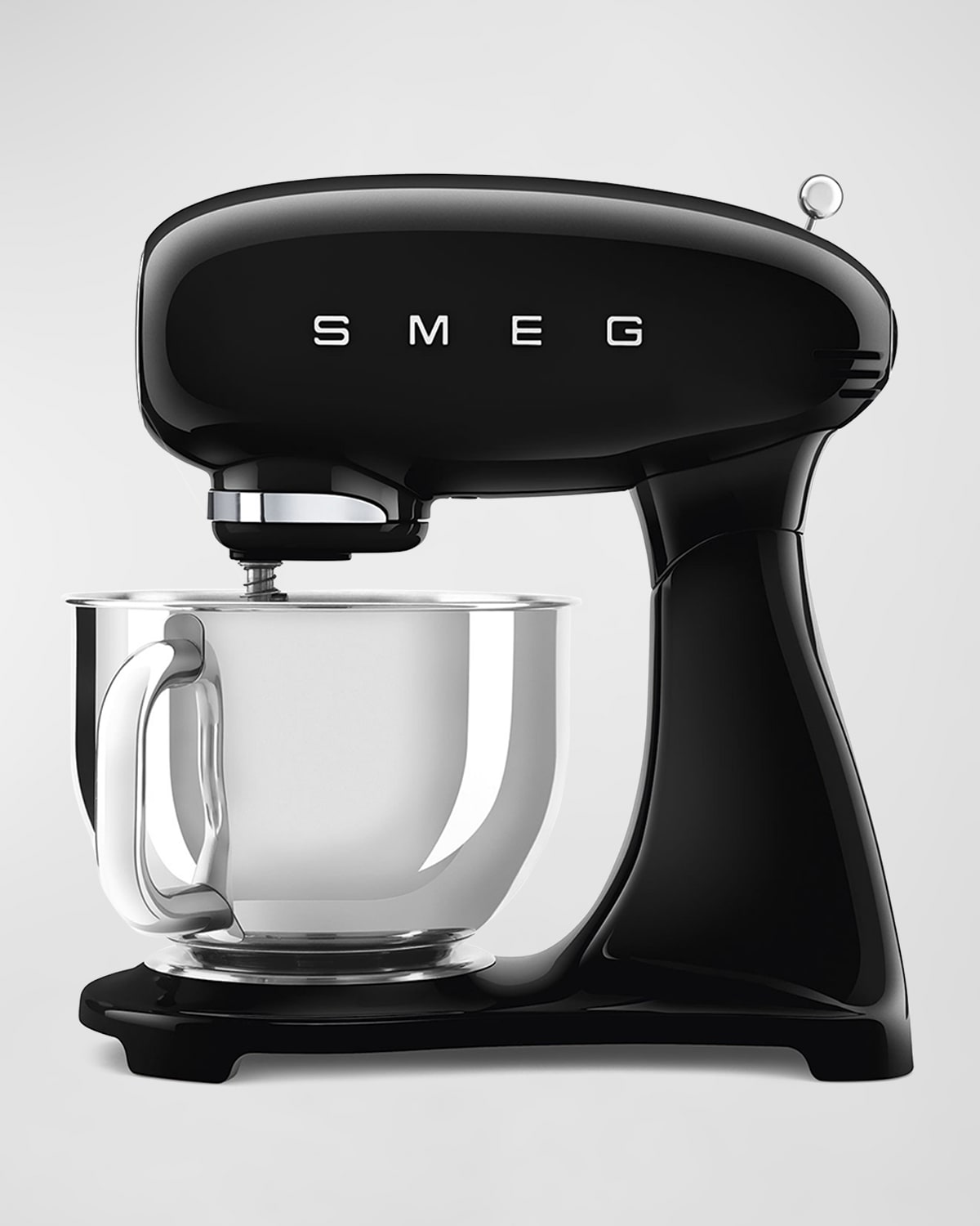 Smeg Retro Stand Mixer, White In Black