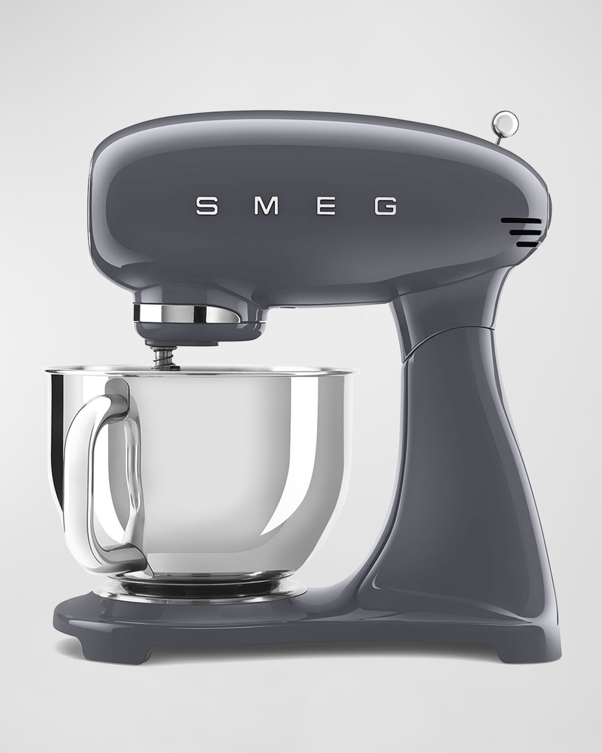 Shop Smeg Retro Stand Mixer, White In Gray