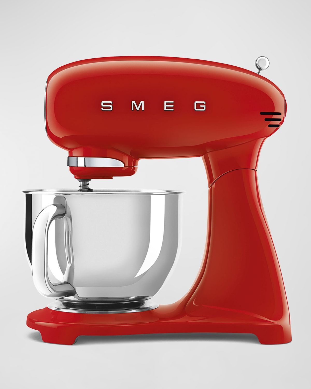 Shop Smeg Retro Stand Mixer, White In Red