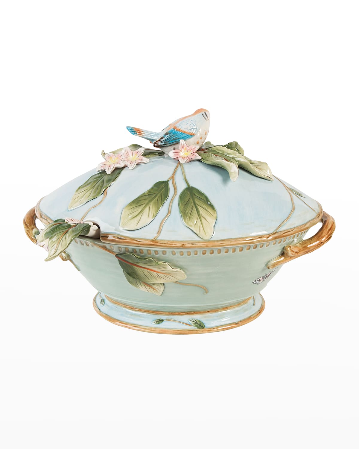 Fitz And Floyd Toulouse Soup Tureen With Ladle