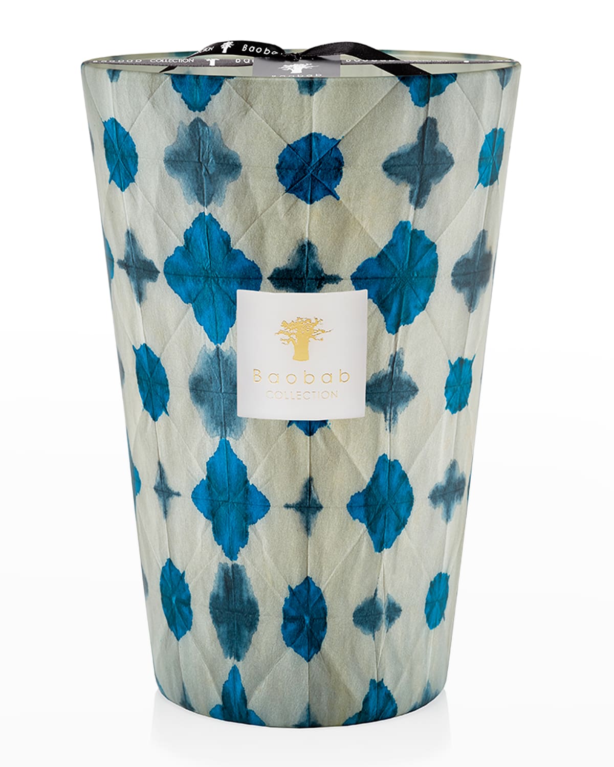 Baobab Collection 10 Kg Odyssee Ulysses Max35 Candle In White And Blue