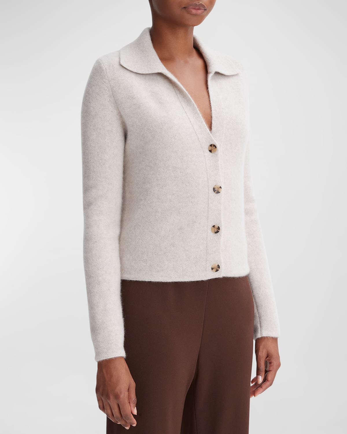 Vince boiled cashmere cardigan clearance