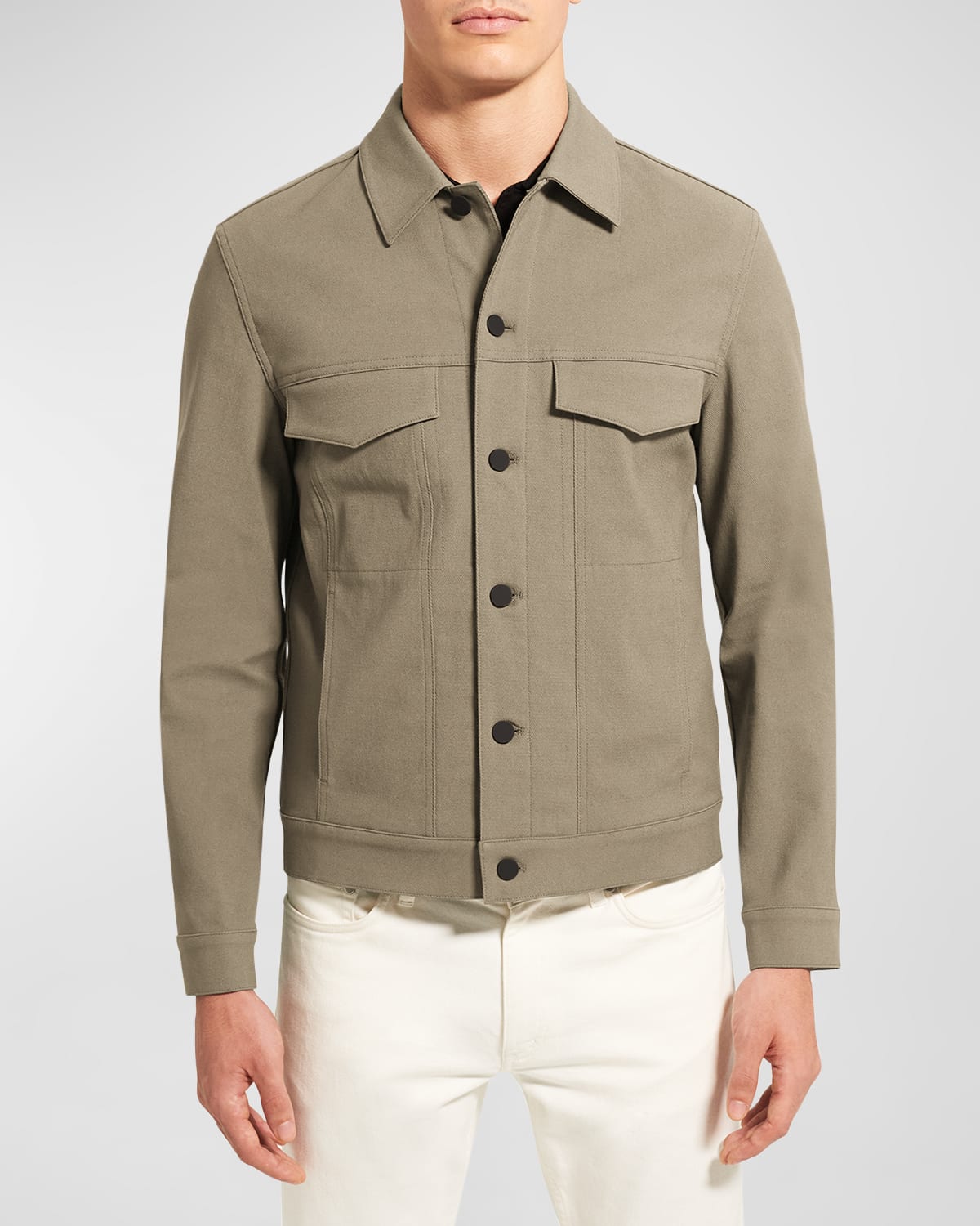 Shop Theory Men's The River Jacket In Neoteric Twill In Brk