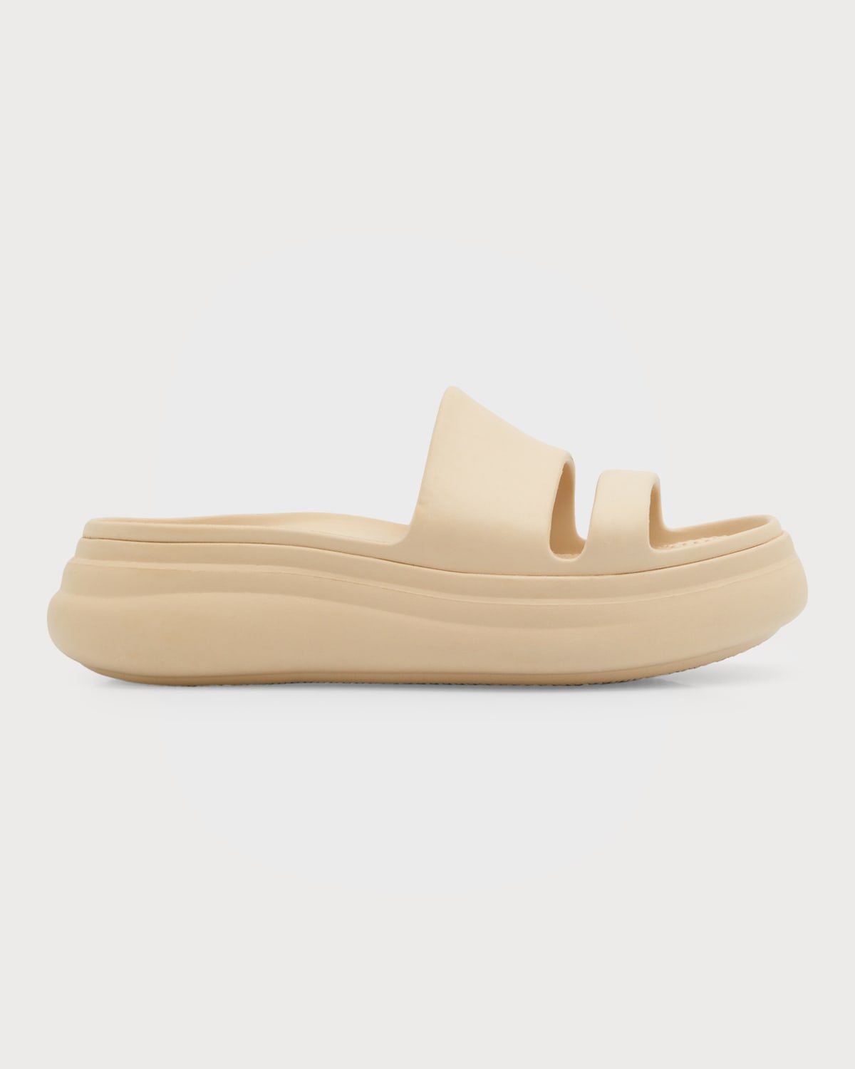 RAG & BONE BRIXLEY RUBBER SLIDE FLATFORM SANDALS