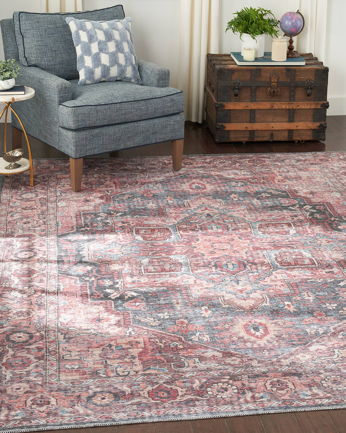 Nourison Lalie Washable Rug, 4' X 6' In Multi