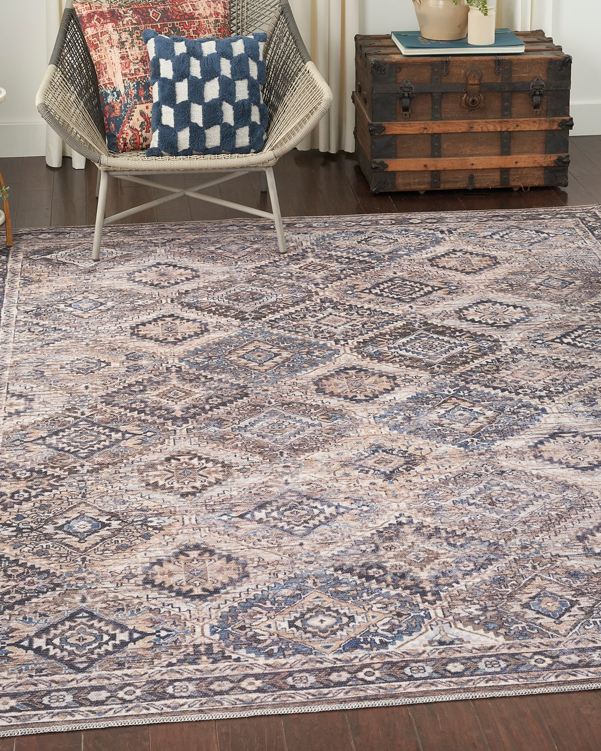 Nourison Panel Washable Rug, 5' X 8' In Multi