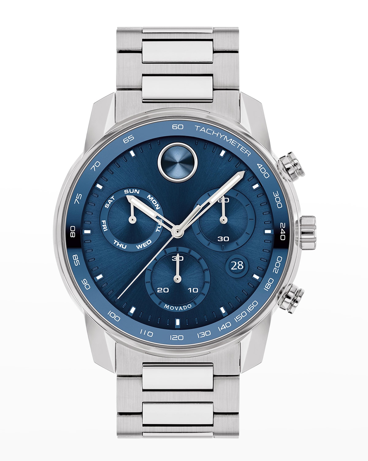 MOVADO MEN'S 44MM BOLD VERSO CHRONO WATCH