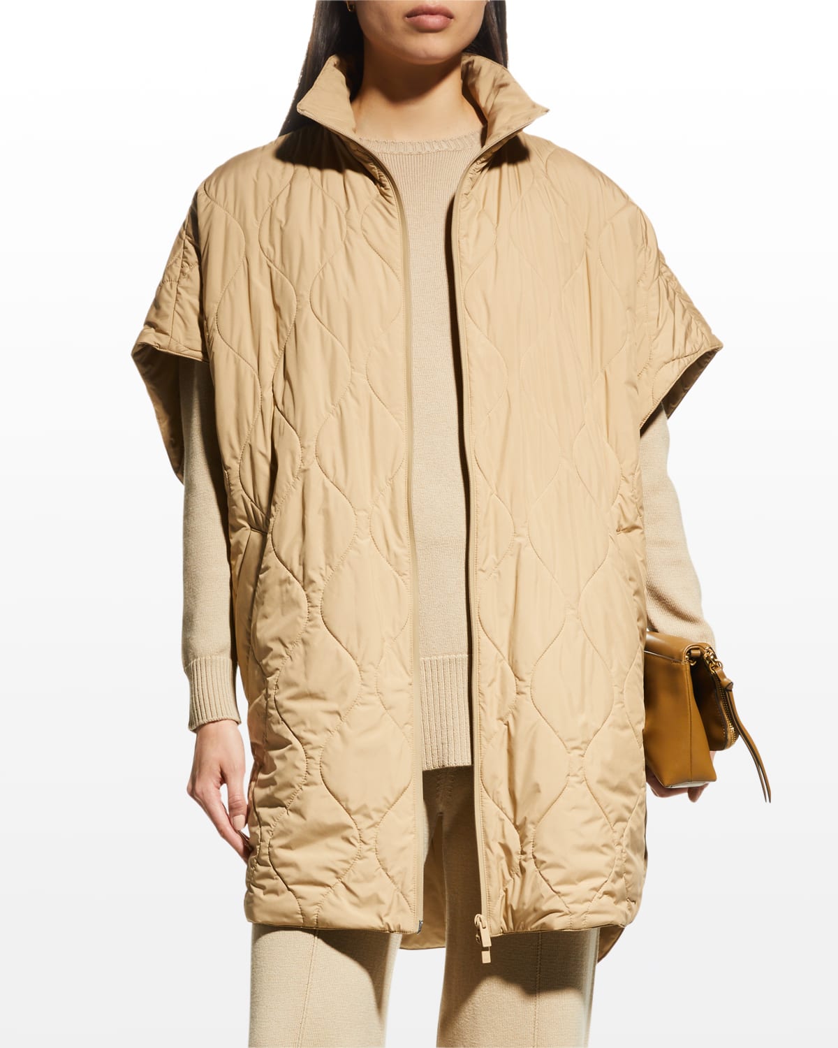 Max Mara Leisure Odino Quilted Zip-Front Jacket