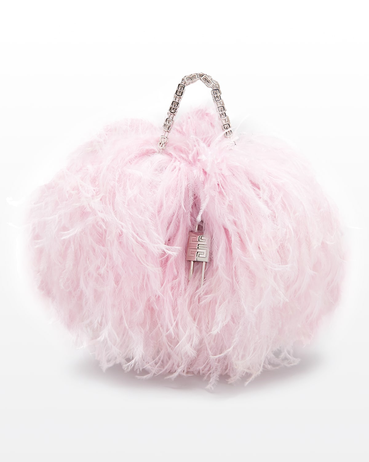 Givenchy Mini Kenny Top-Handle Bag in Silk Feathers