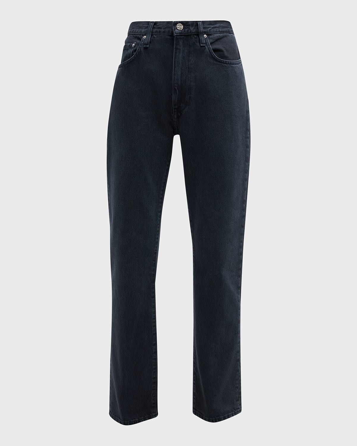 Regular Fit Ankle Hem Jeans