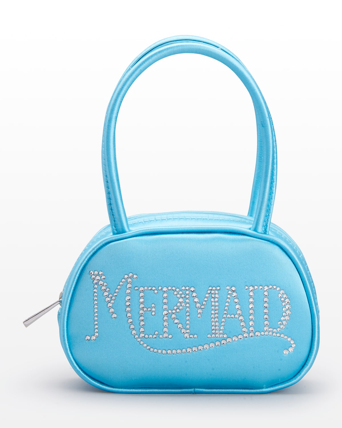 Super Amini Crystal Mermaid Top-Handle Bag
