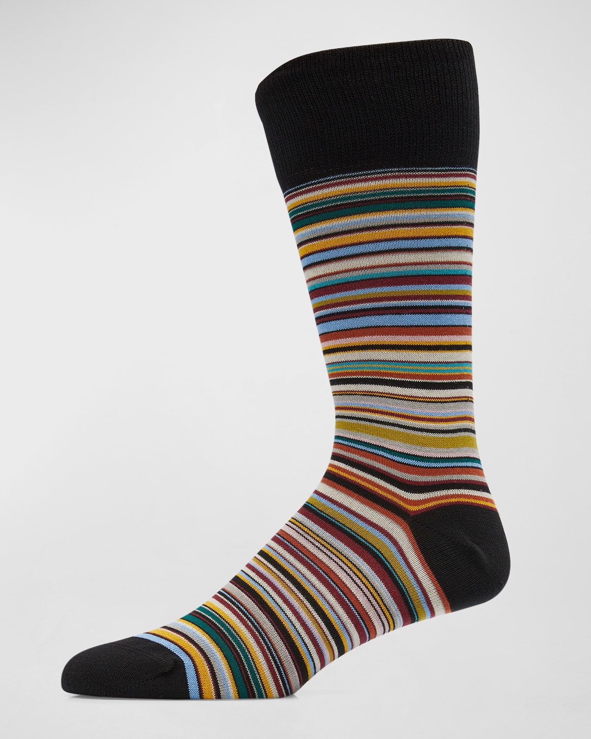 Paul Smith Men's Multi-stripe Socks In 92a