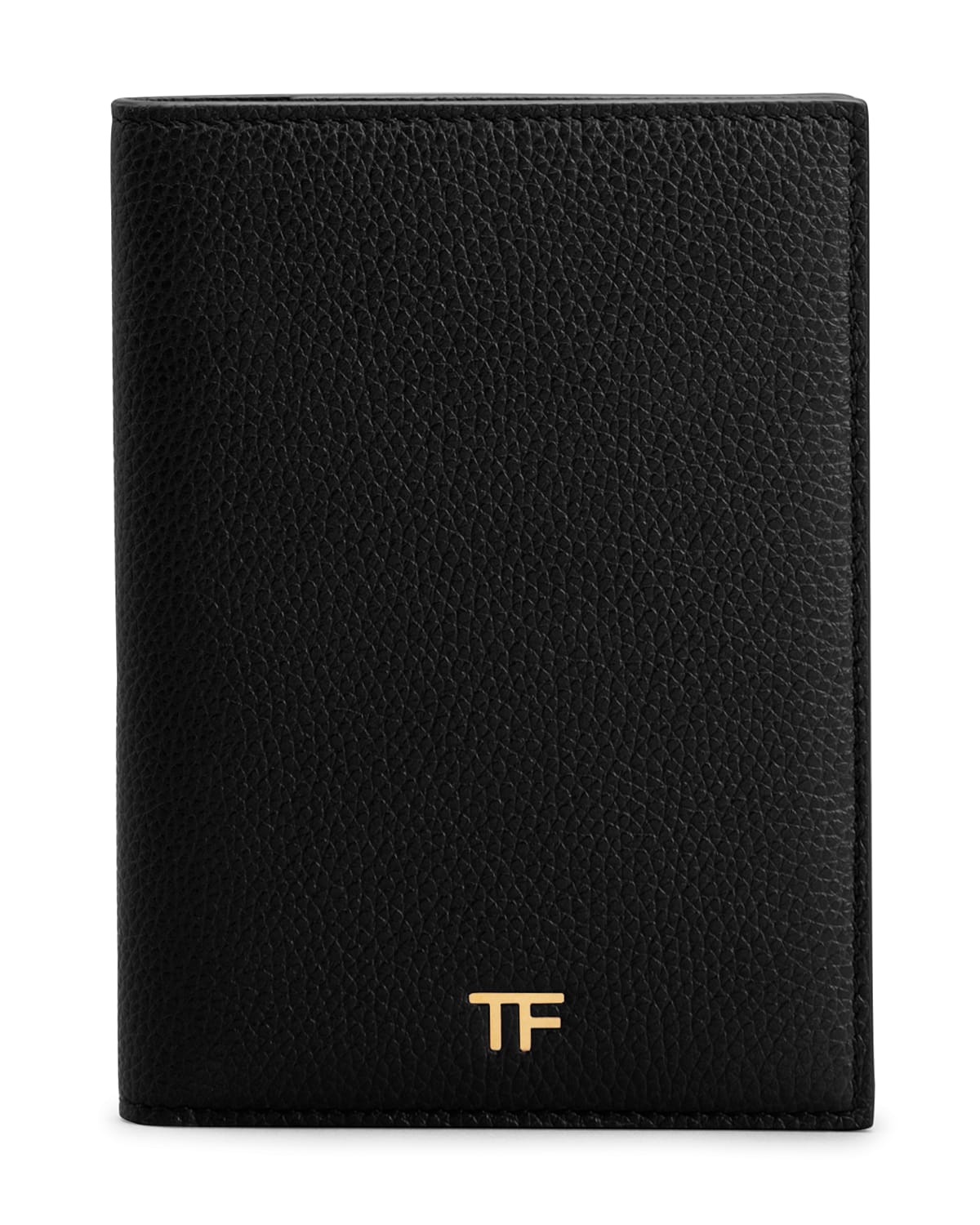 Tom Ford Travel Leather Passport Holder In Black ModeSens