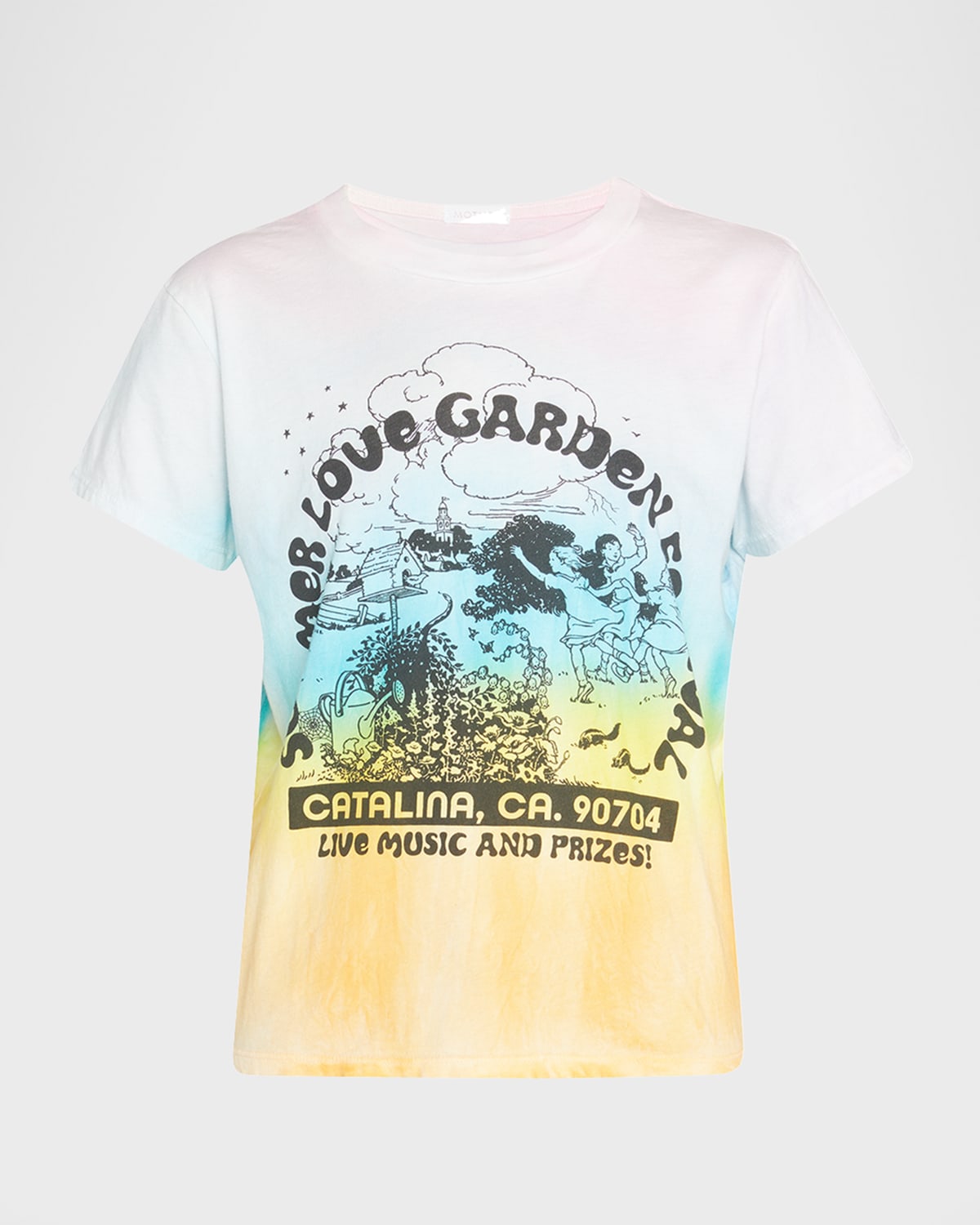 Mother The Lil Goodie Goodie Summer Love Garden Festival Tee Shirt In Summer Lov