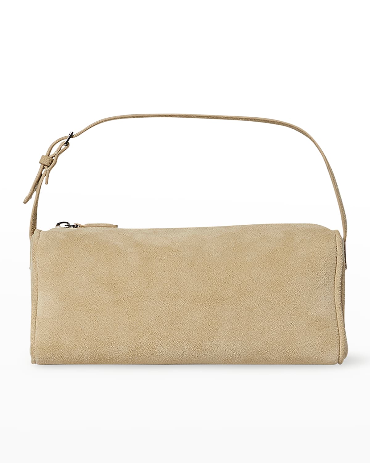 THE ROW 90s Zip Shoulder Bag in Suede | Smart Closet