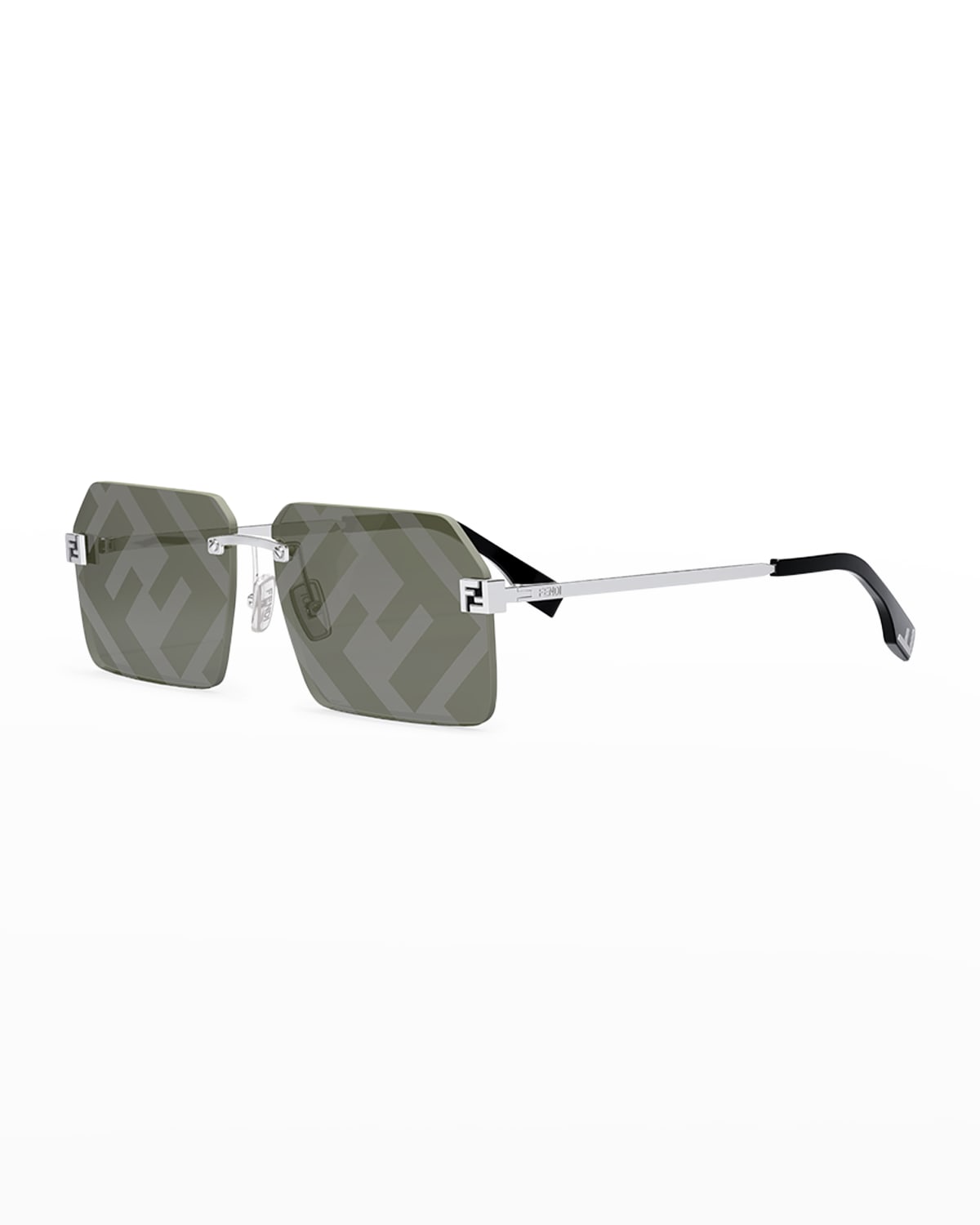 Fendi Square FF Logo Sunglasses (SHF-21247) – LuxeDH