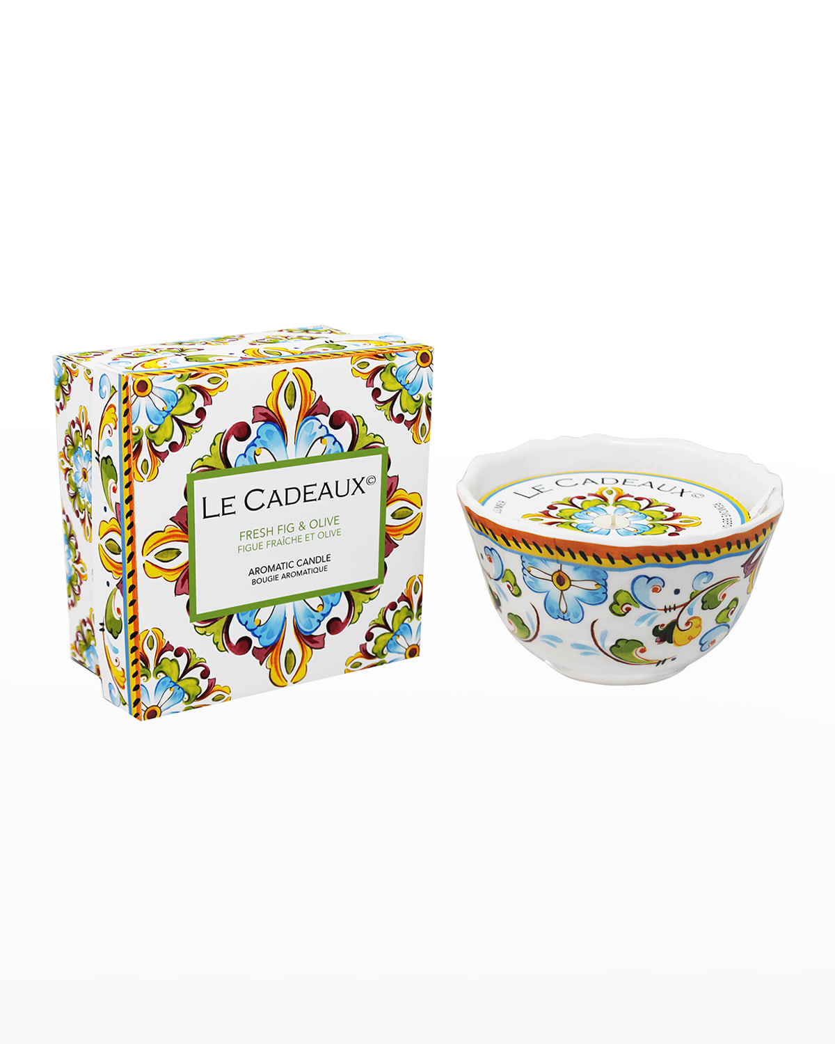 Le Cadeaux Candle In Gift Box In Fresh Fig &amp; Olive