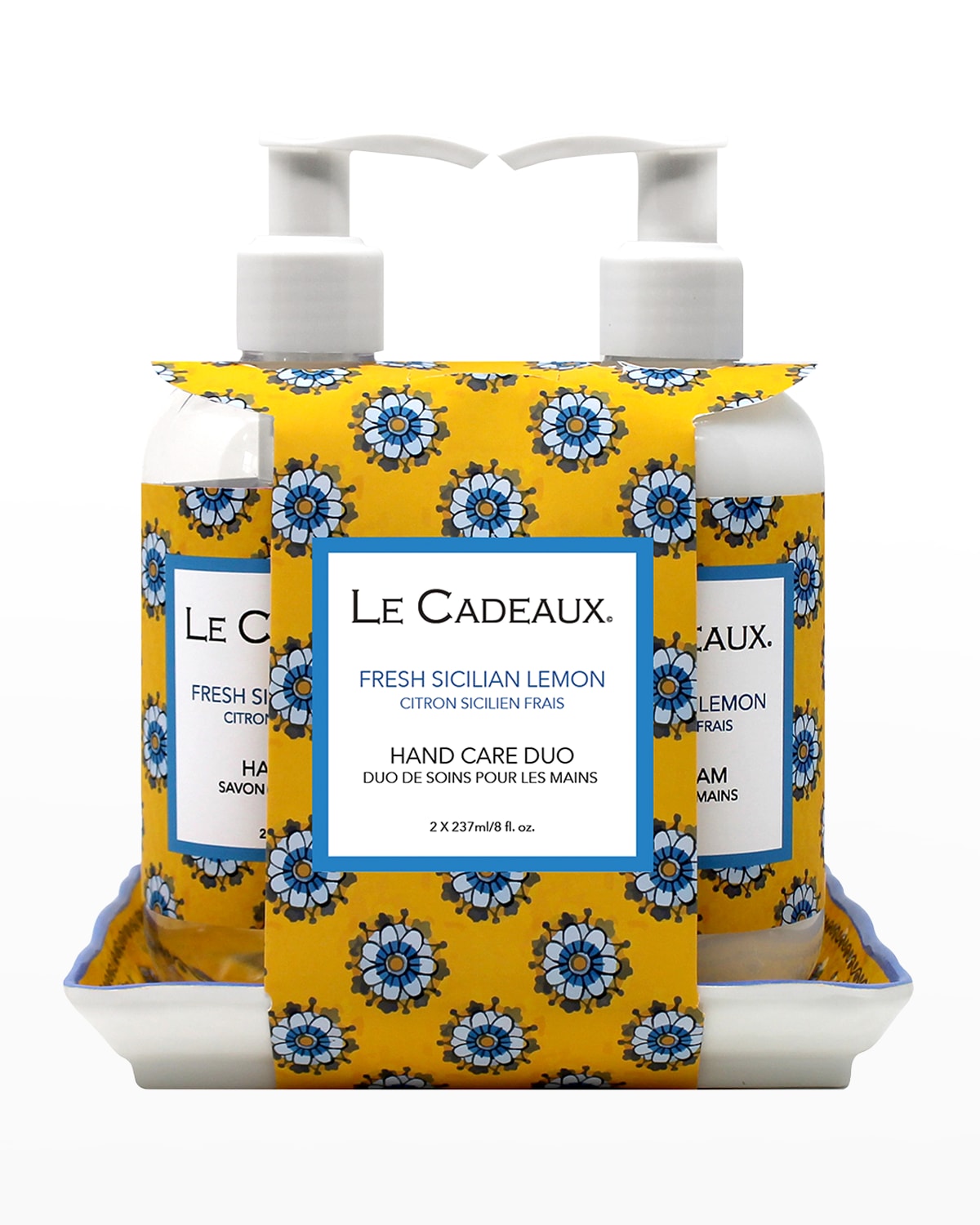 Le Cadeaux Hand Wash And Hand Cream Gift Set In Fresh Sicilian Le