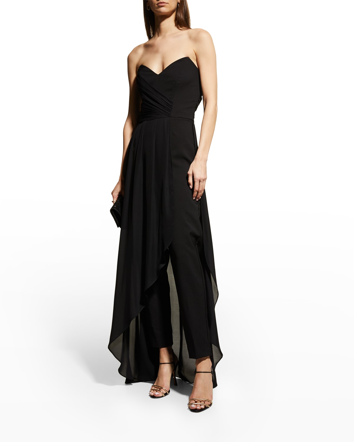 nicole miller black strapless dress Medium Y2K Nicole Miller Black Bubble Party Dress Size 8 main image 1
