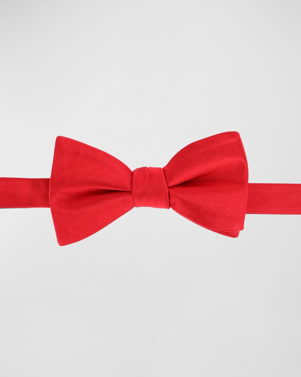 Shop Trafalgar Men's Sutton Silk Bow Tie In Red