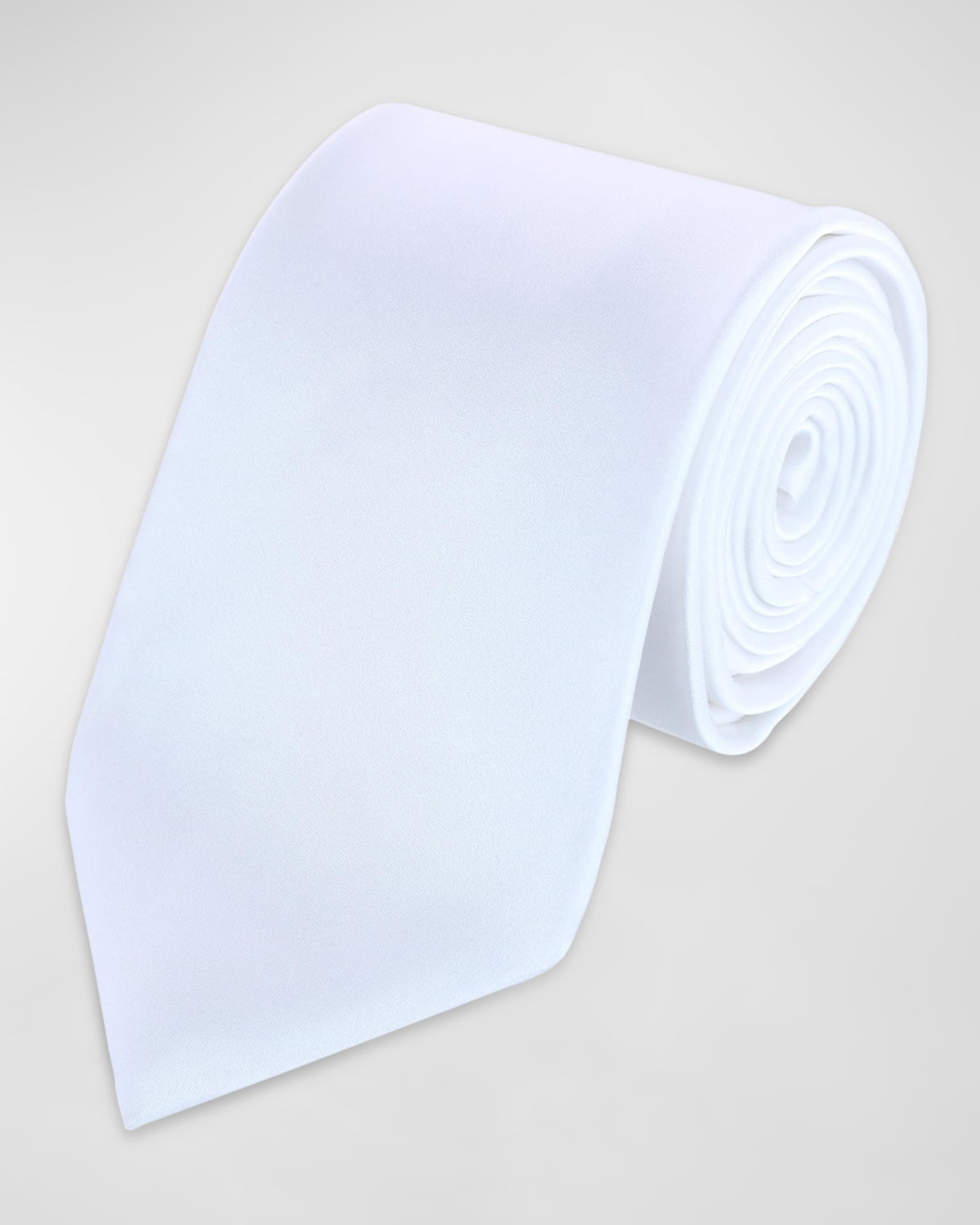 Shop Trafalgar Men's Sutton Formal Silk Necktie In White