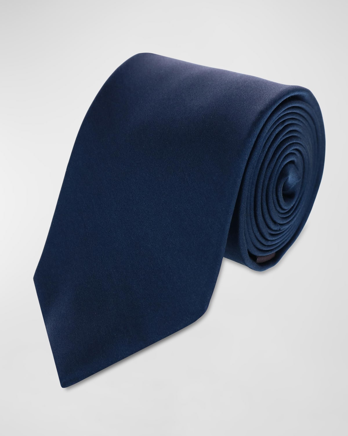 Shop Trafalgar Men's Sutton Formal Silk Necktie In Navy