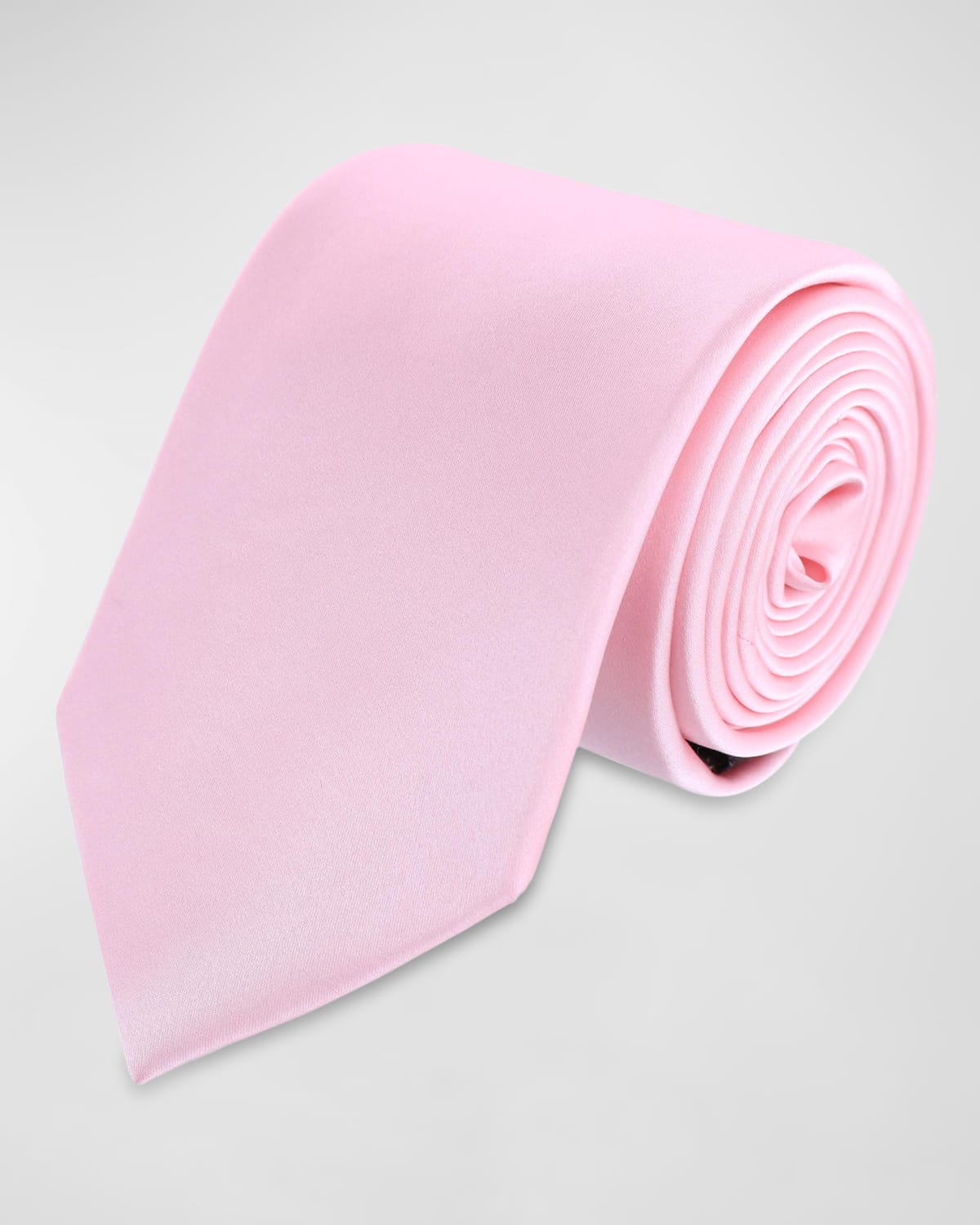 Shop Trafalgar Men's Sutton Formal Silk Necktie In Pink