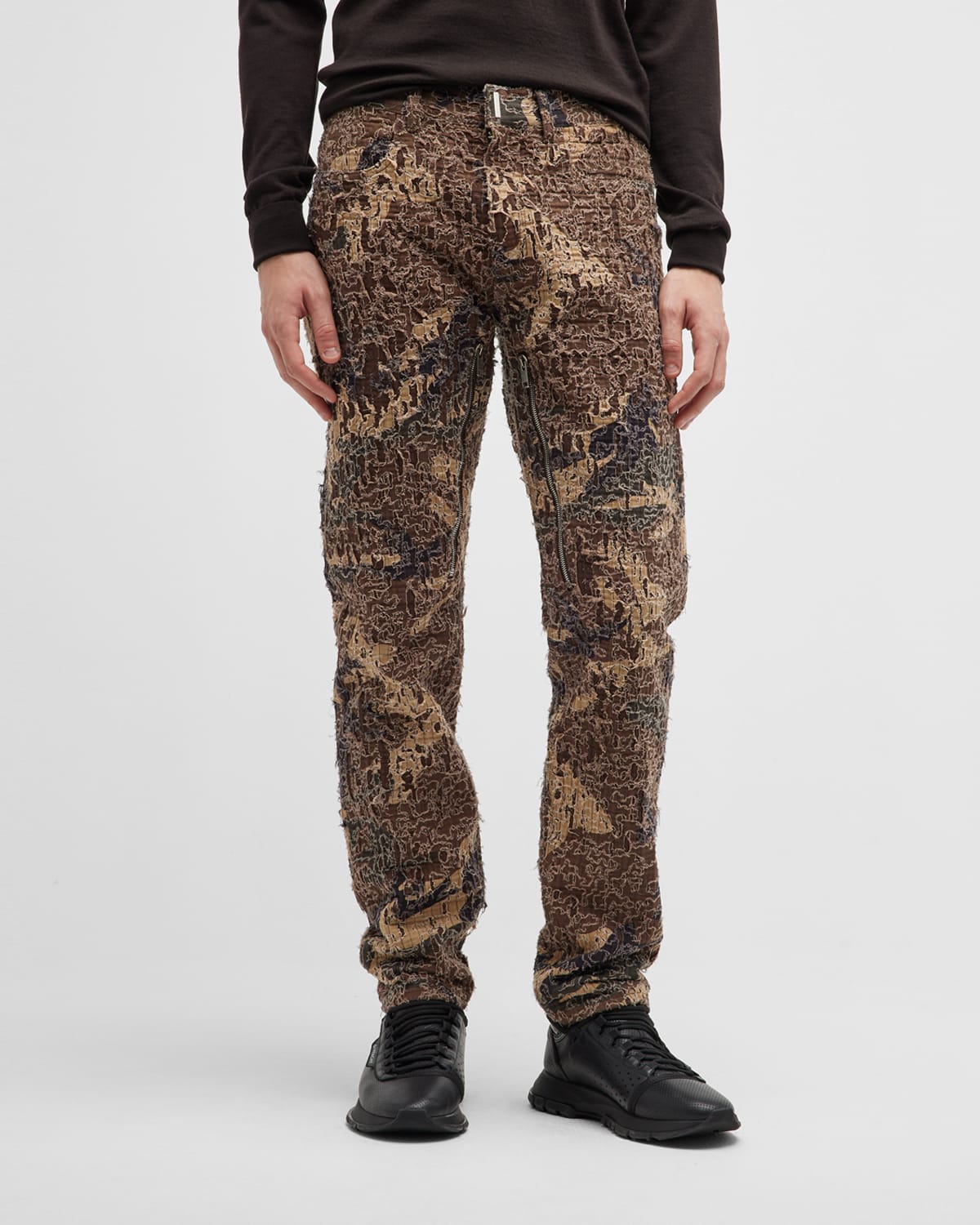 Givenchy Men's Destroyed Slim-Fit Jeans