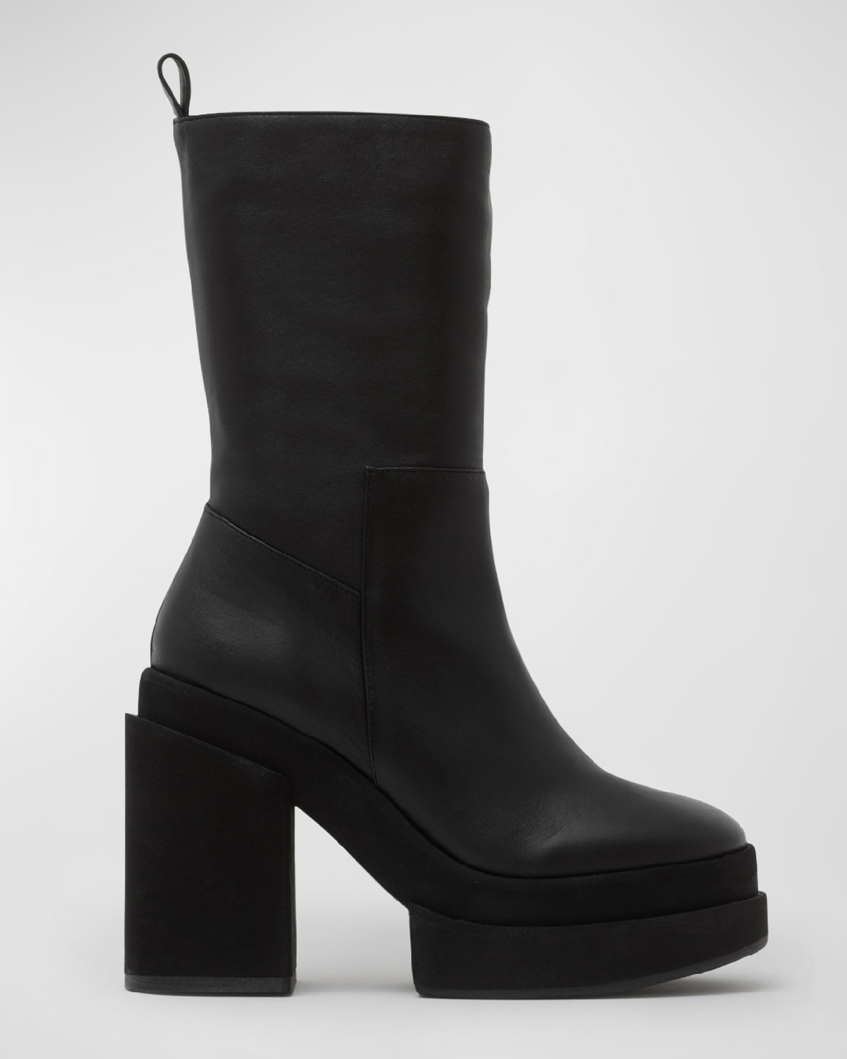 PALOMA BARCELÓ MELISSA IRIS LEATHER PLATFORM BOOTS