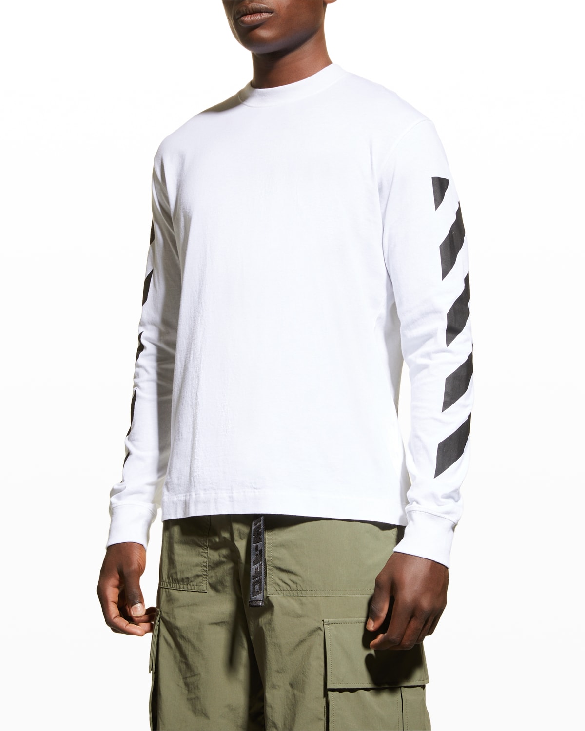 Off White Men s Diagonal Arrow Skate T Shirt Smart Closet