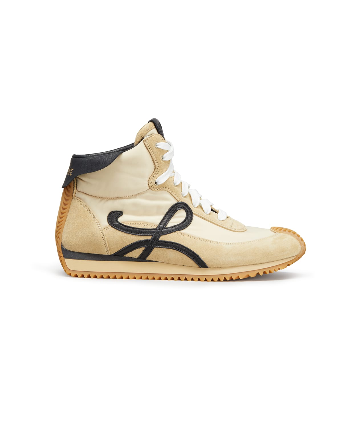 Flow High-Top Retro Runner Sneakers
