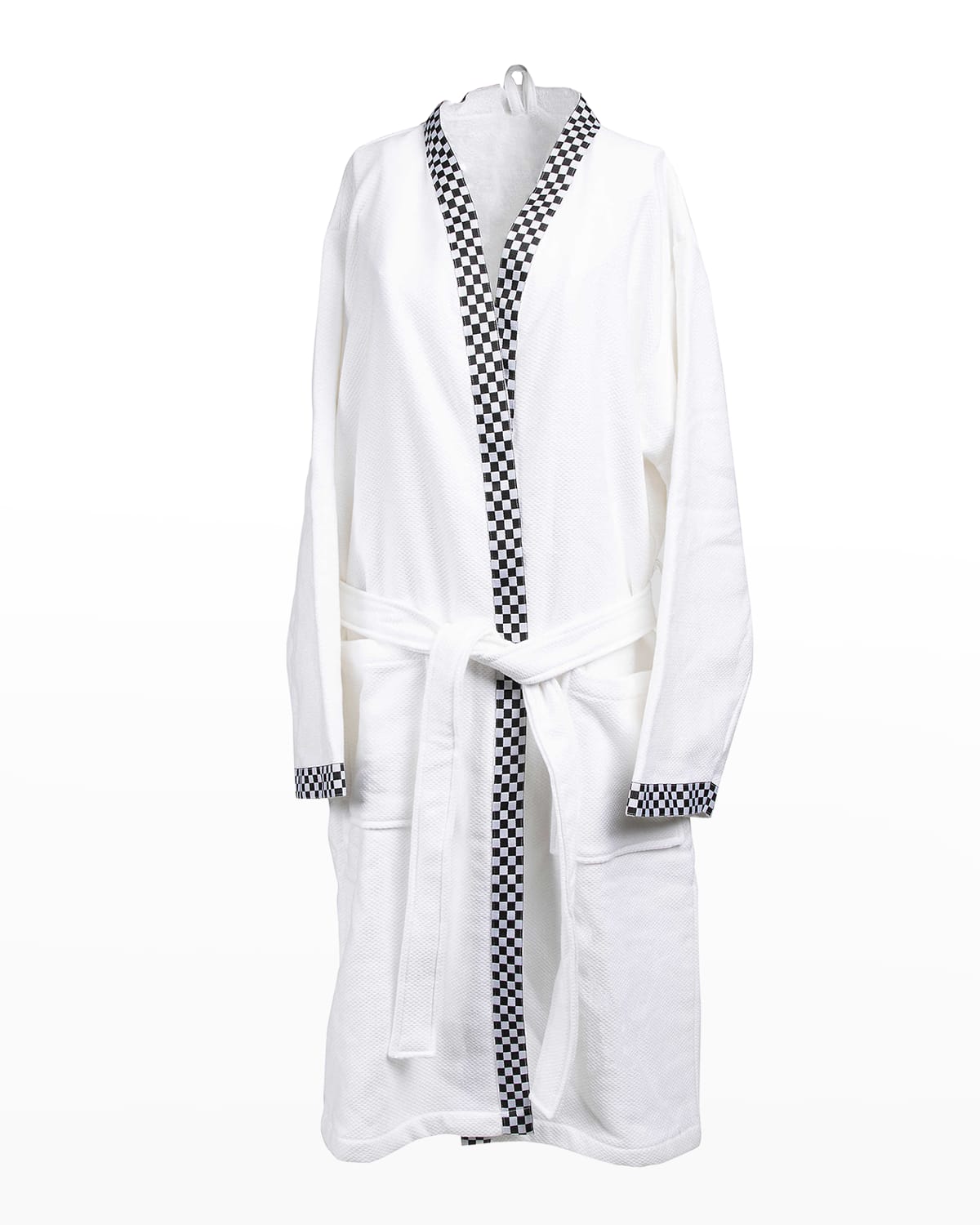 Mackenzie-childs Courtly Spa Robe, Extra Large In White