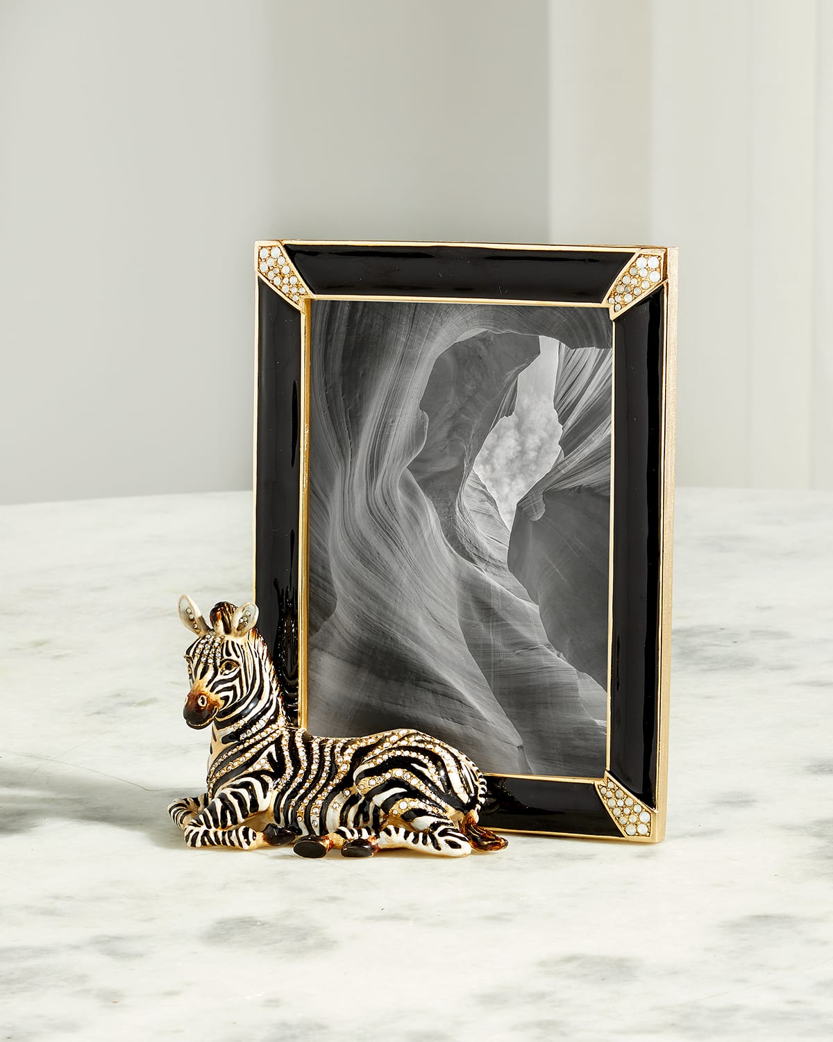 Zebra Photo Frame, 5" x 7"