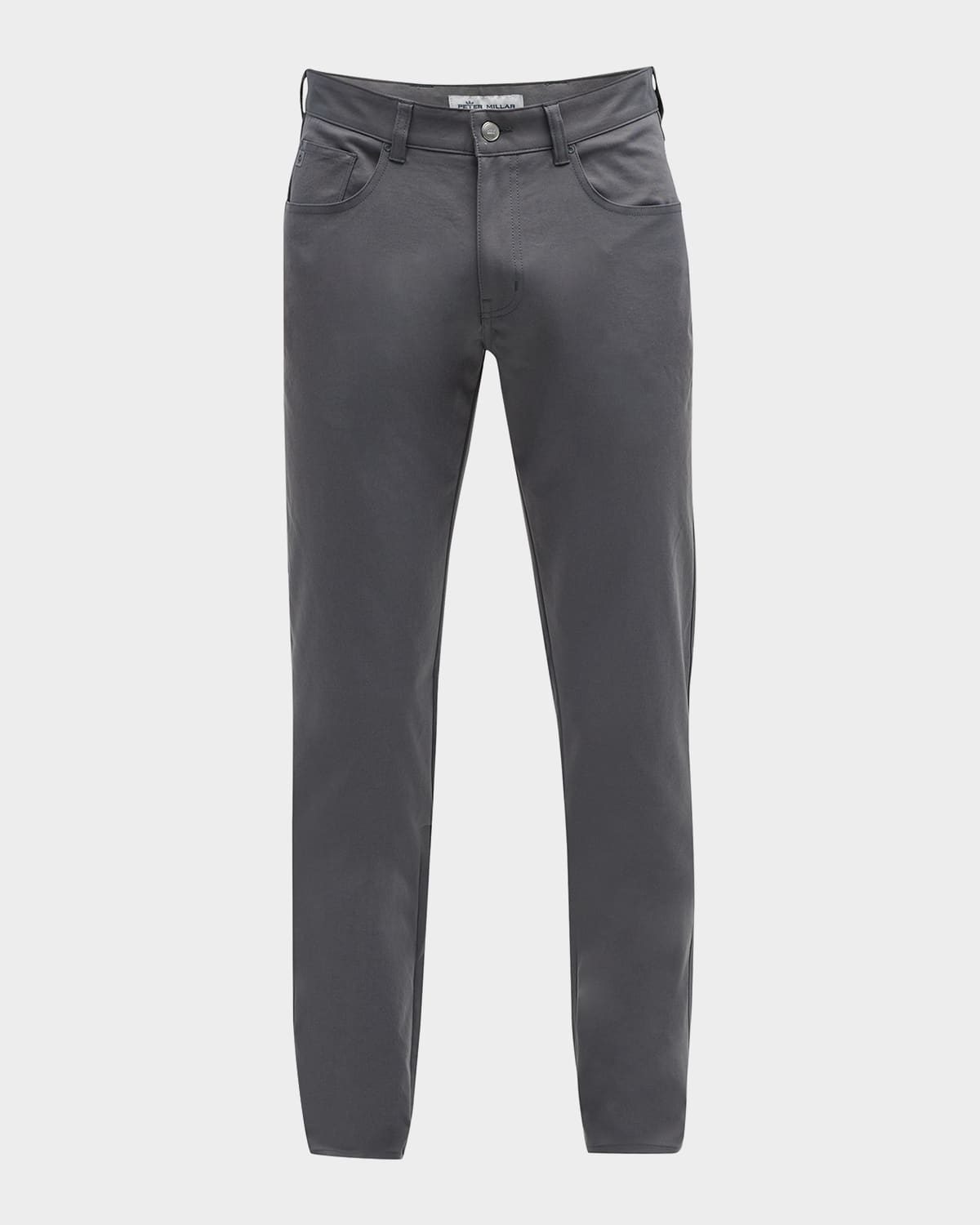 Peter Millar Men's Eb66 5-pocket Performance Pants In Iron