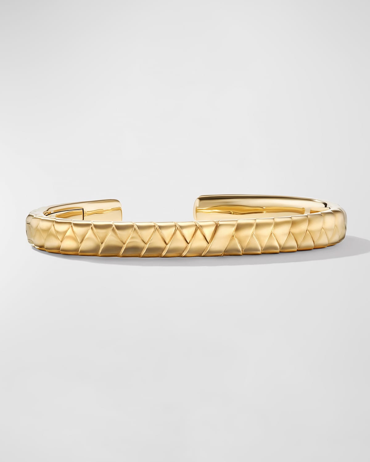 David Yurman Men's Cairo Wrap Cuff Bracelet In 18k Yellow Gold, 8mm