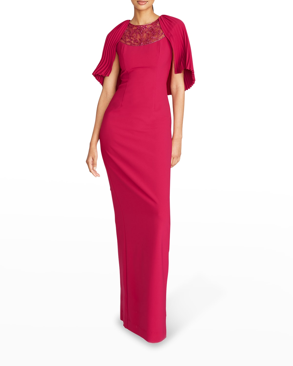 Theia Esme Gown In Wineberry