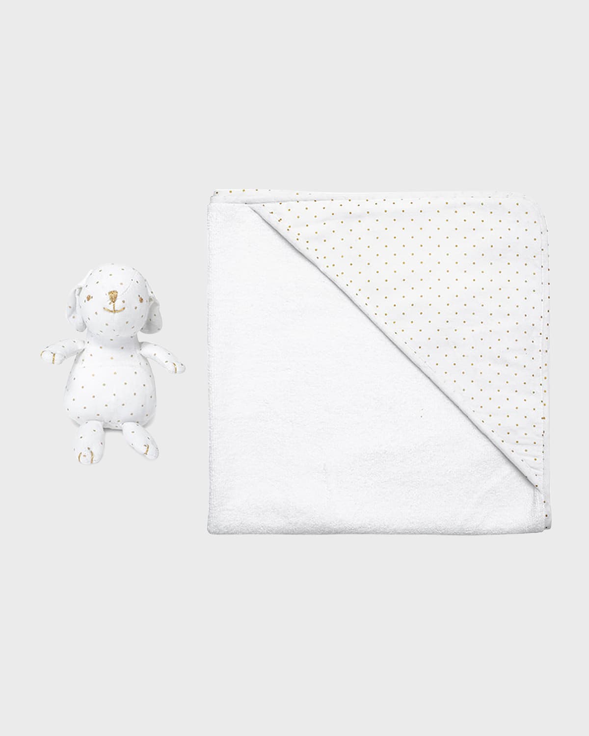 Louelle Hooded Towel And Bunny