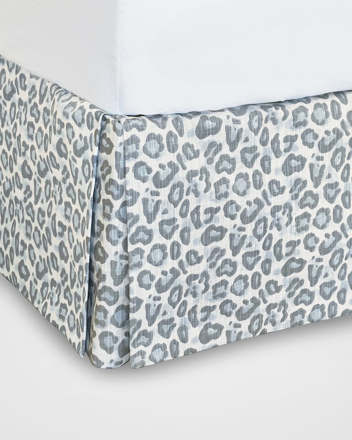 Leopard bed skirt queen online