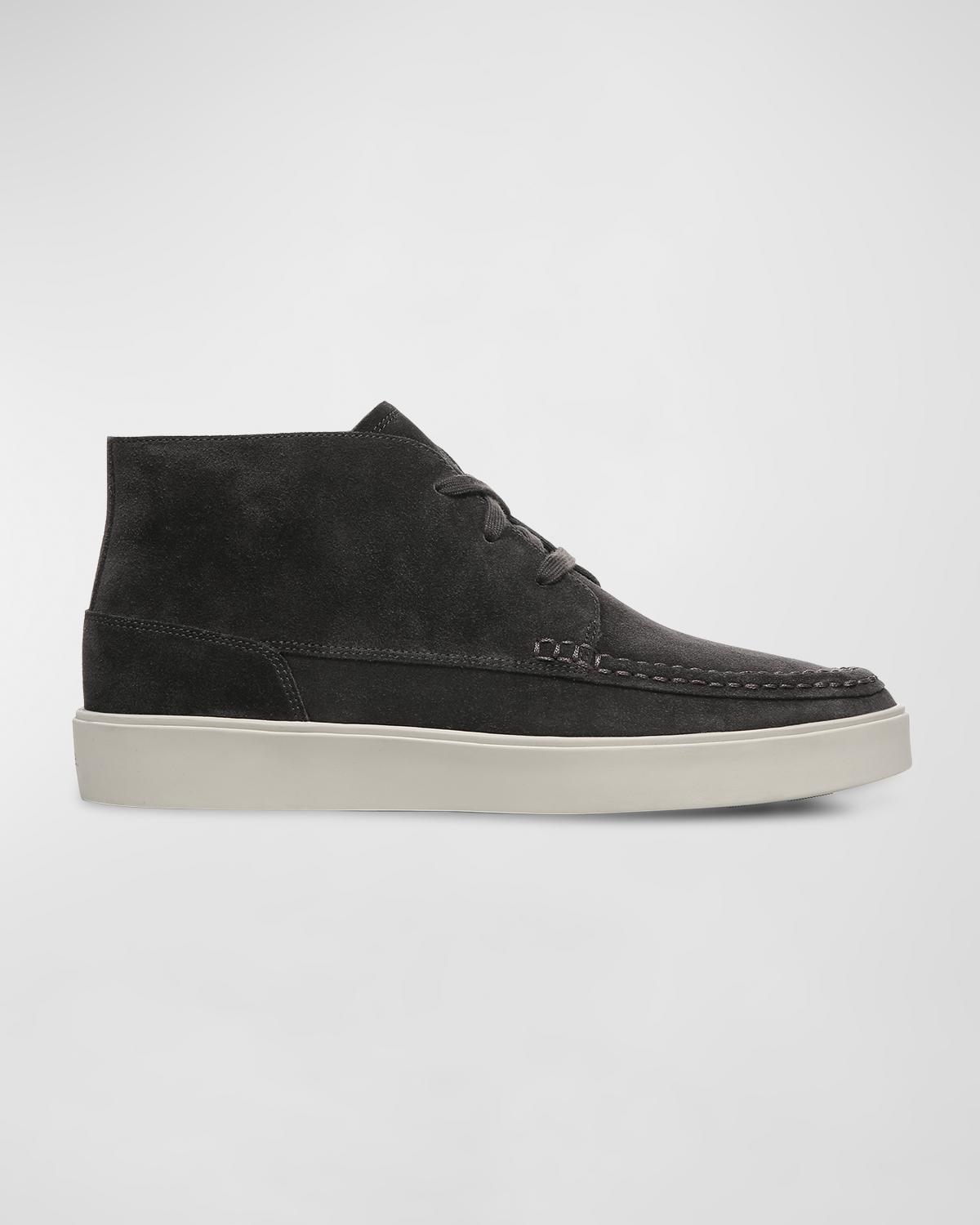 Vince Tacoma Suede Chukka Sneakers In Graphite | ModeSens