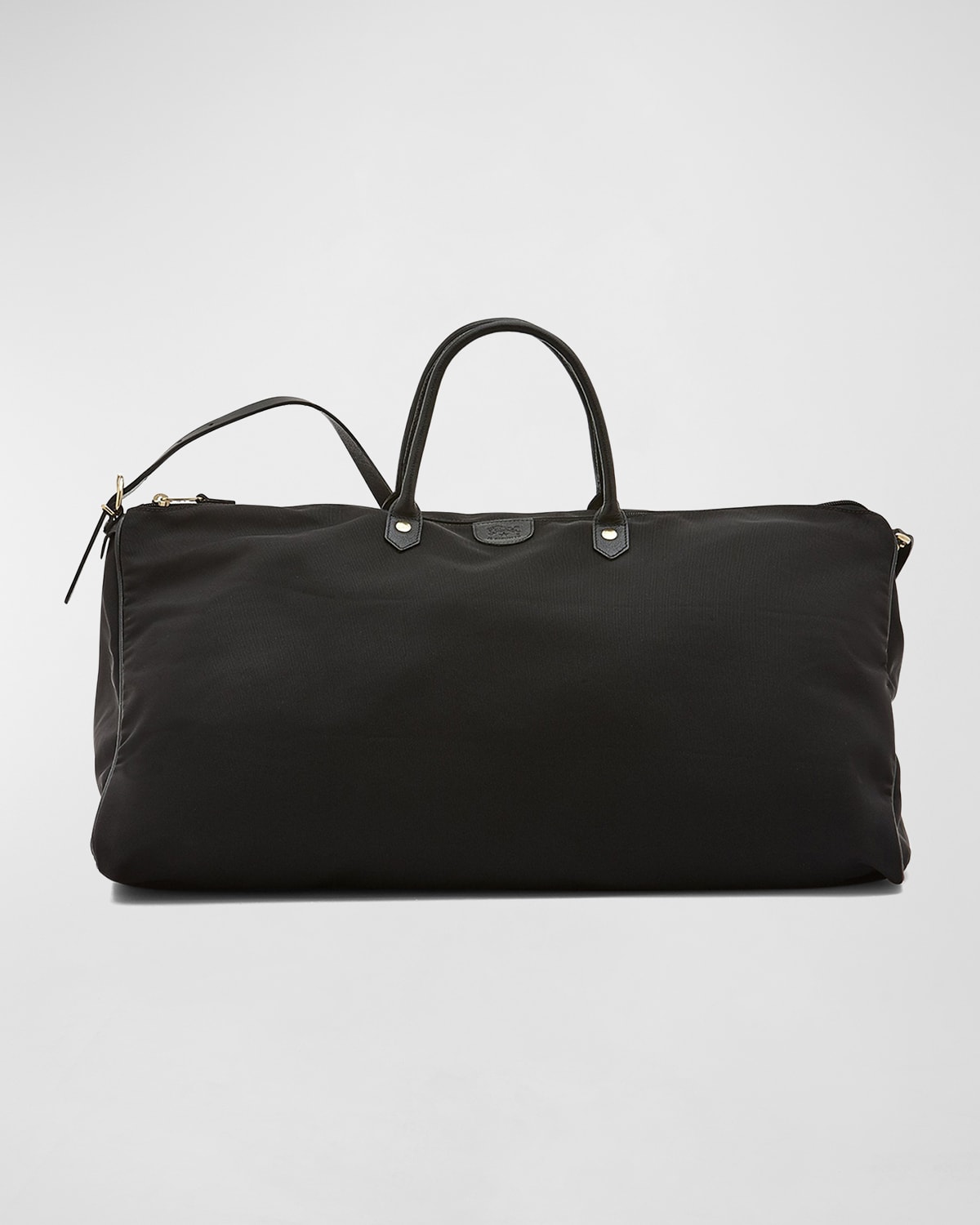 Men's Canvas-Leather Travel Duffle Bag